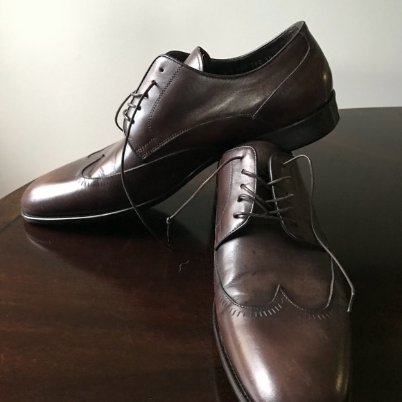New John Varvatos 12M Oxford Shoes In Italy .$800